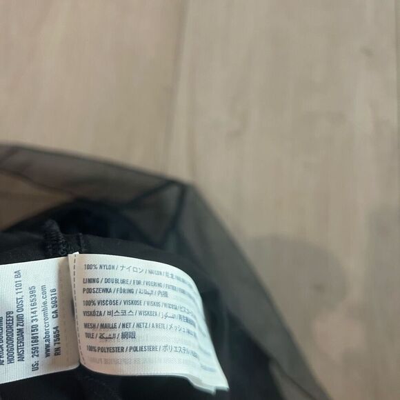 Abercrombie Kids Girls Black Lace Tulle Dress size 14 - Picture 7 of 7